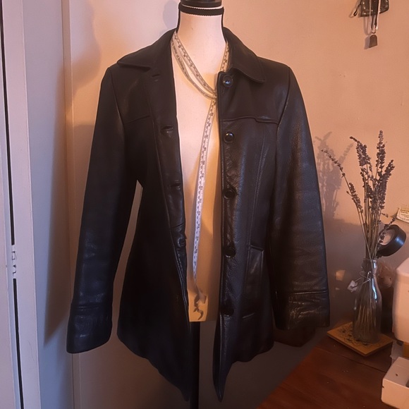 70s Danier leather jacket - Picture 3 of 8
